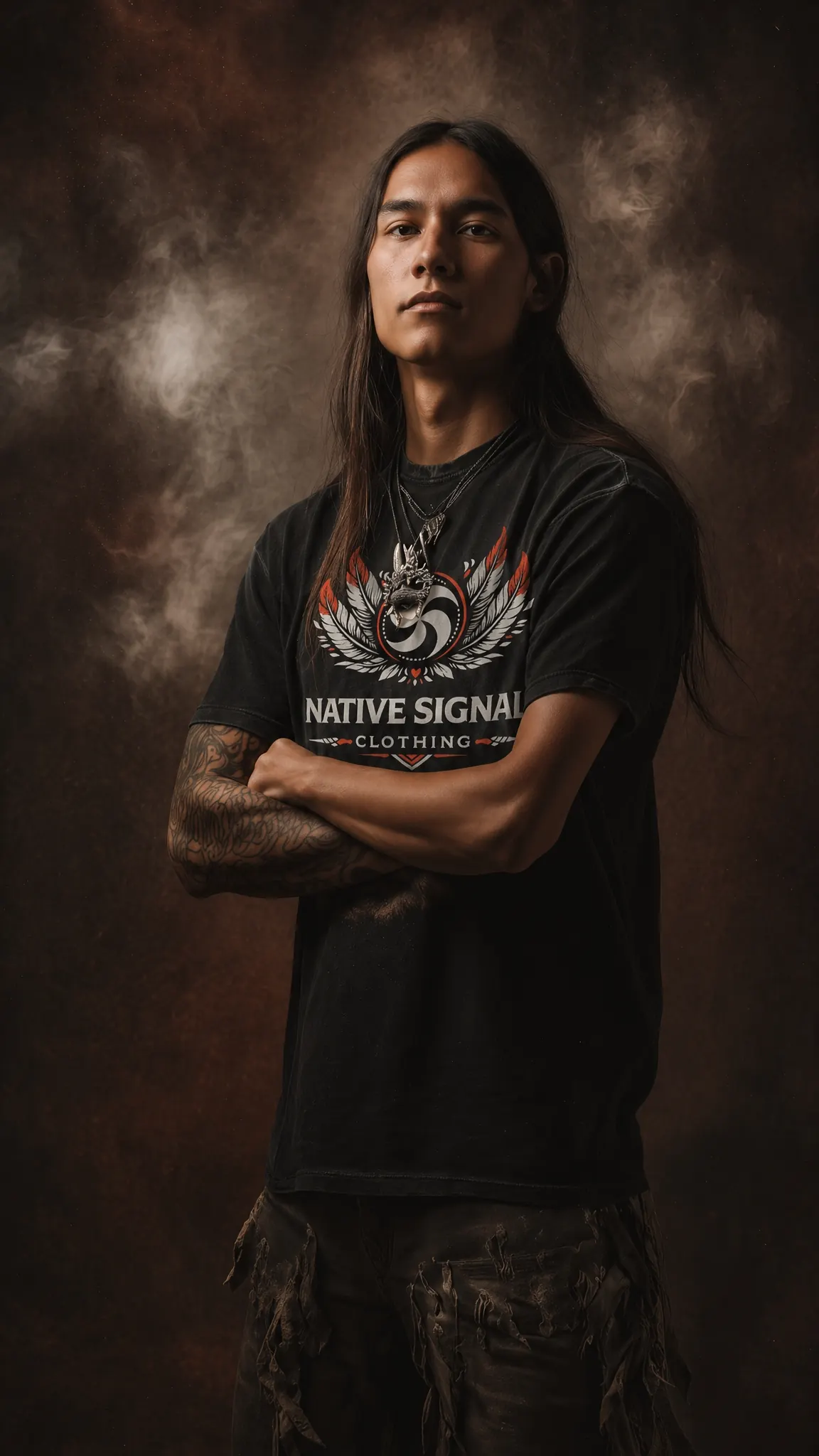 NATIVE SIGNAL LOGO TEE