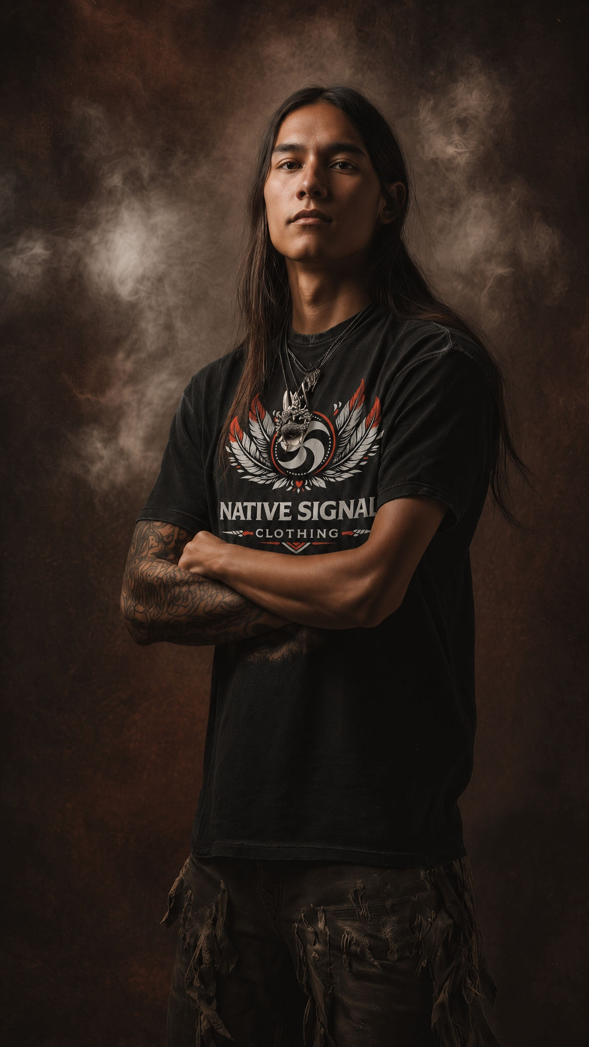 NATIVE SIGNAL LOGO TEE alternate view