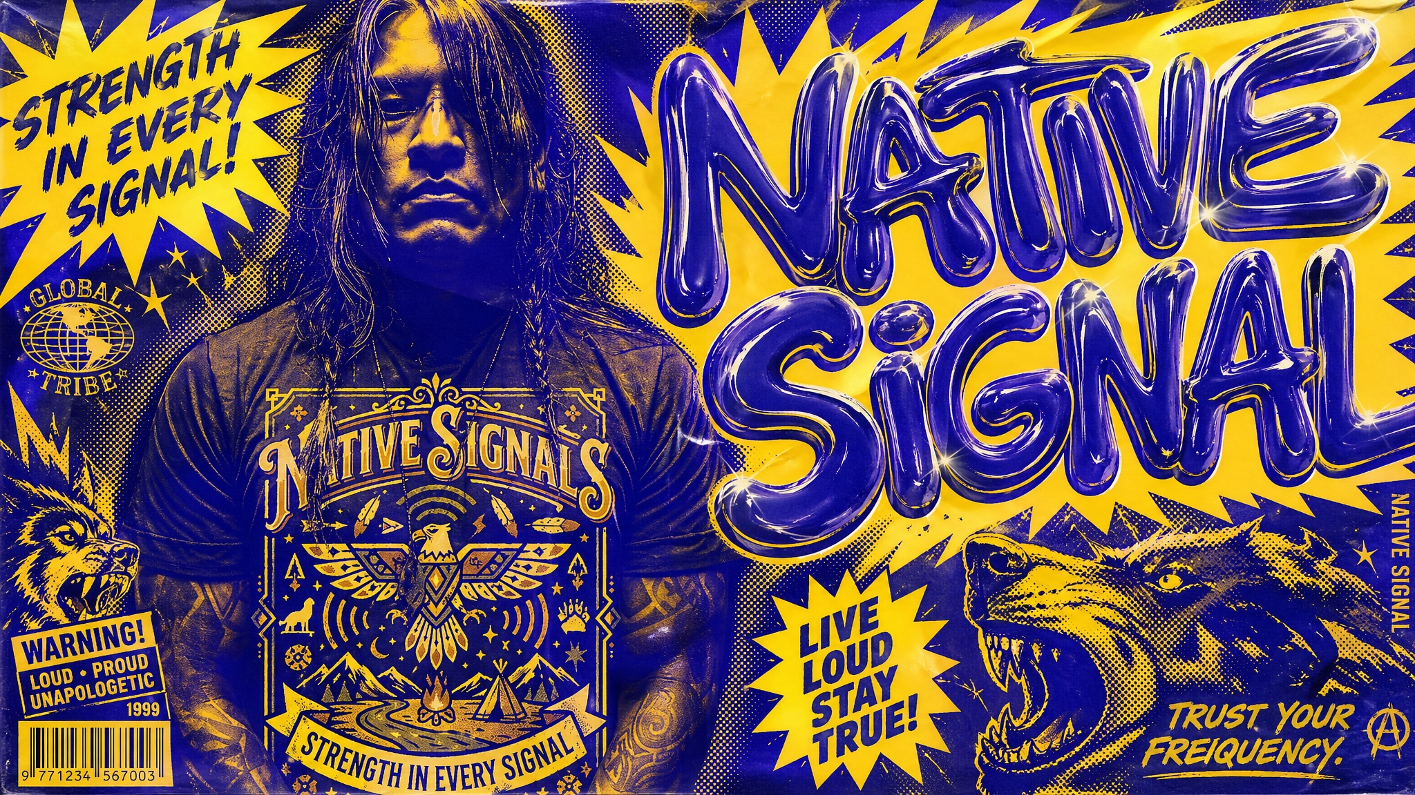 Western Graphic Tee pop art slideshow image