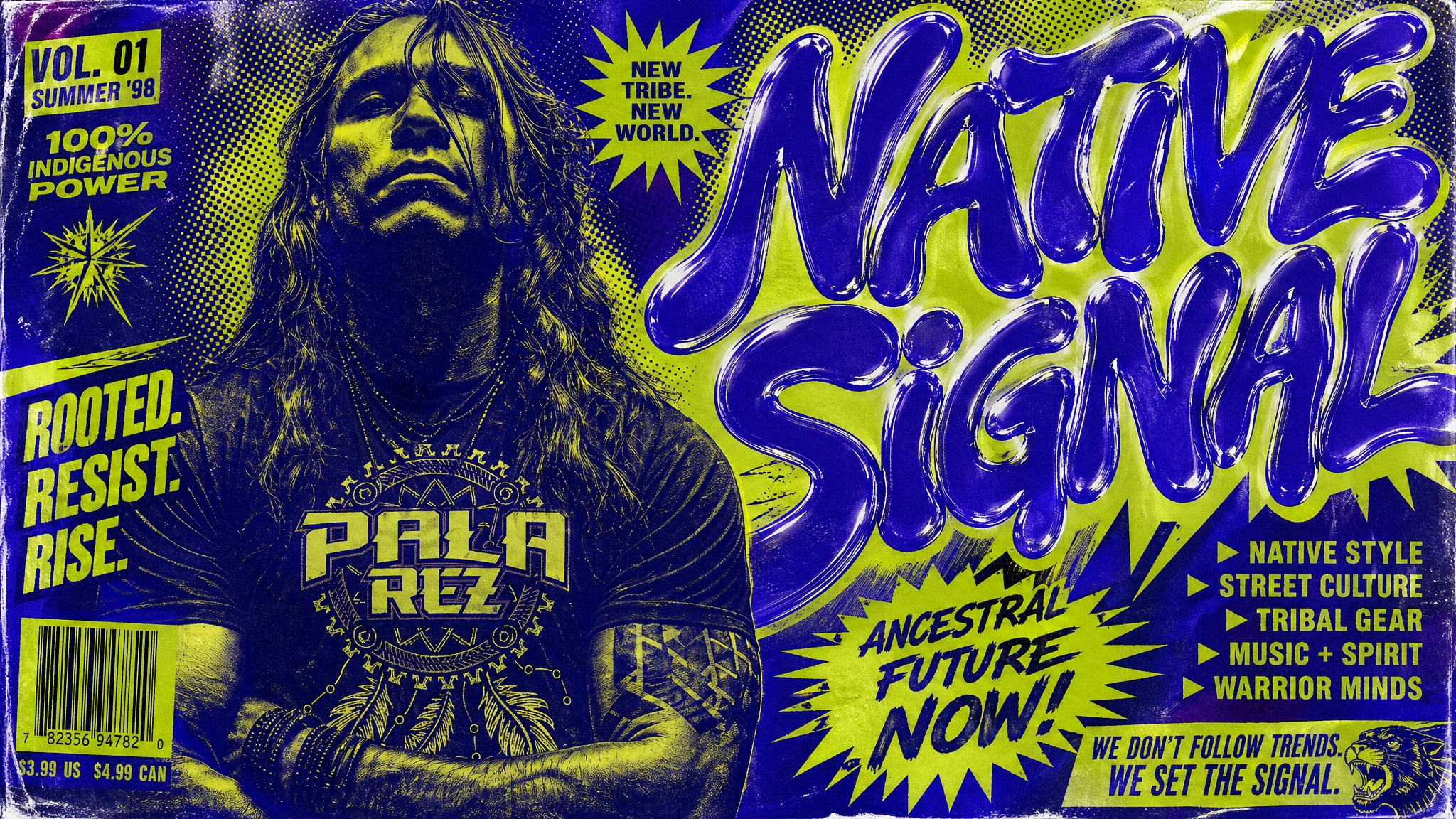 PALA REZ Tee pop art slideshow image