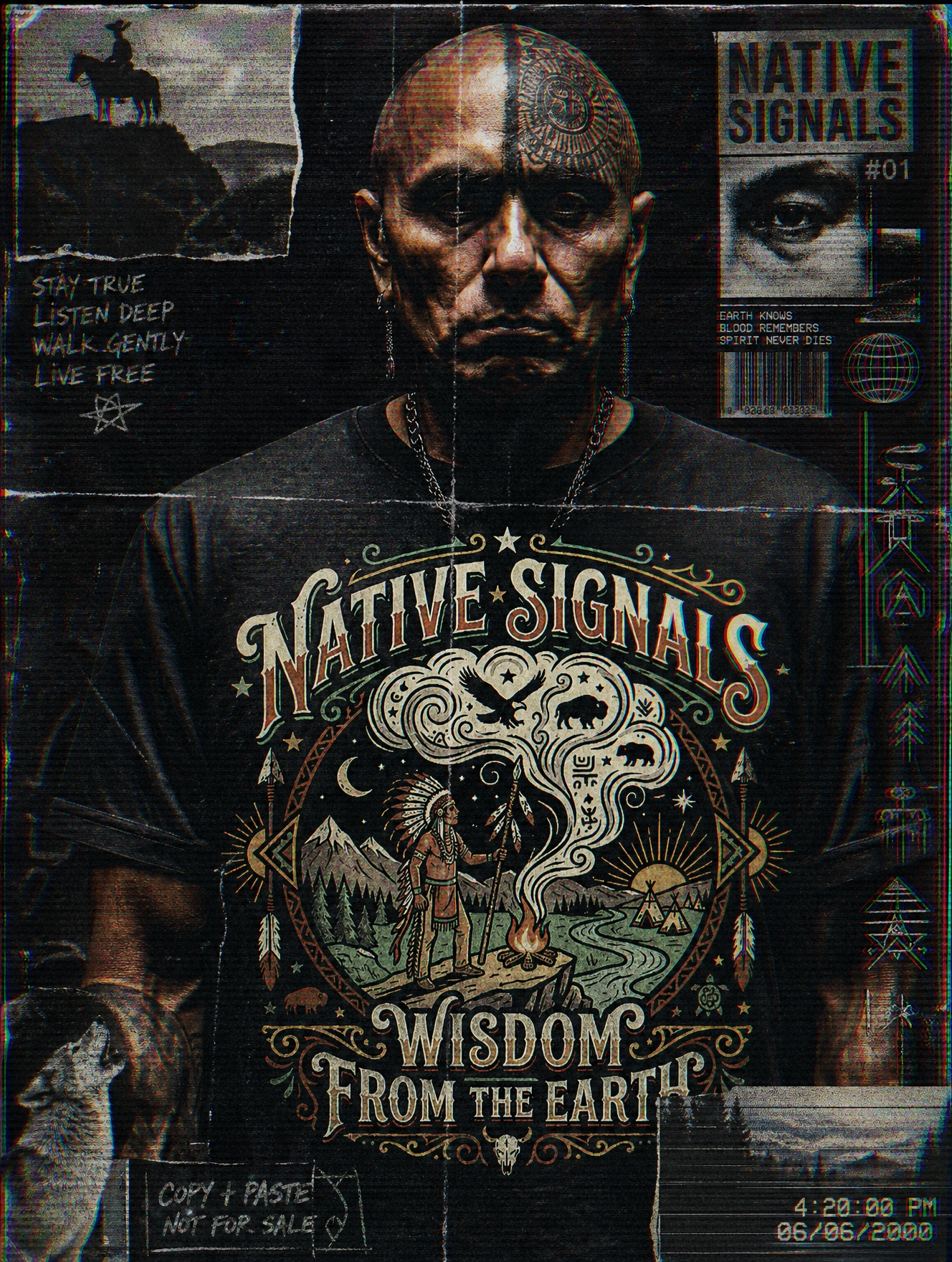 Native Signals Wisdom From The Earth artwork
